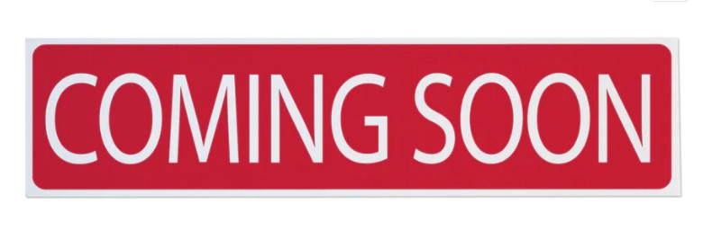 Corrugated Sign Riders- White Letters on Red (CRDSD CRDSP CRDFS CRDCS)