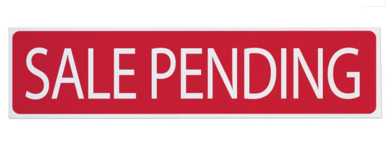 Corrugated Sign Riders- White Letters on Red (CRDSD CRDSP CRDFS CRDCS)