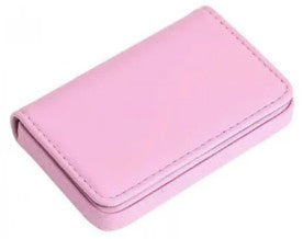 Business Card Holder- Leather Assorted Colors ( MCHBK MCHT MCHBR MCHHP MCHPK)