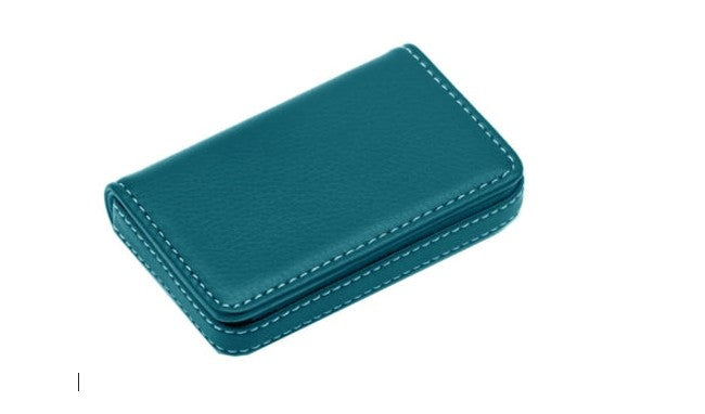 Business Card Holder- Leather Assorted Colors ( MCHBK MCHT MCHBR MCHHP MCHPK)