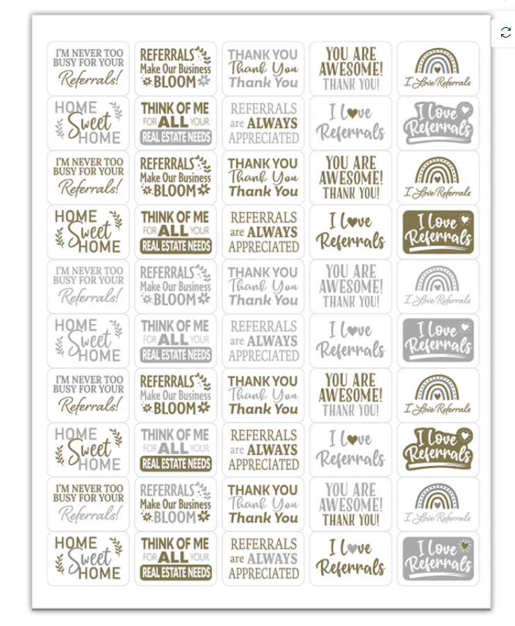 Stickers - Envelope Sealers (MSEAL)