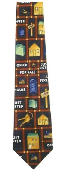 Men's Tie - HOUSE with Keys (MTKEY)