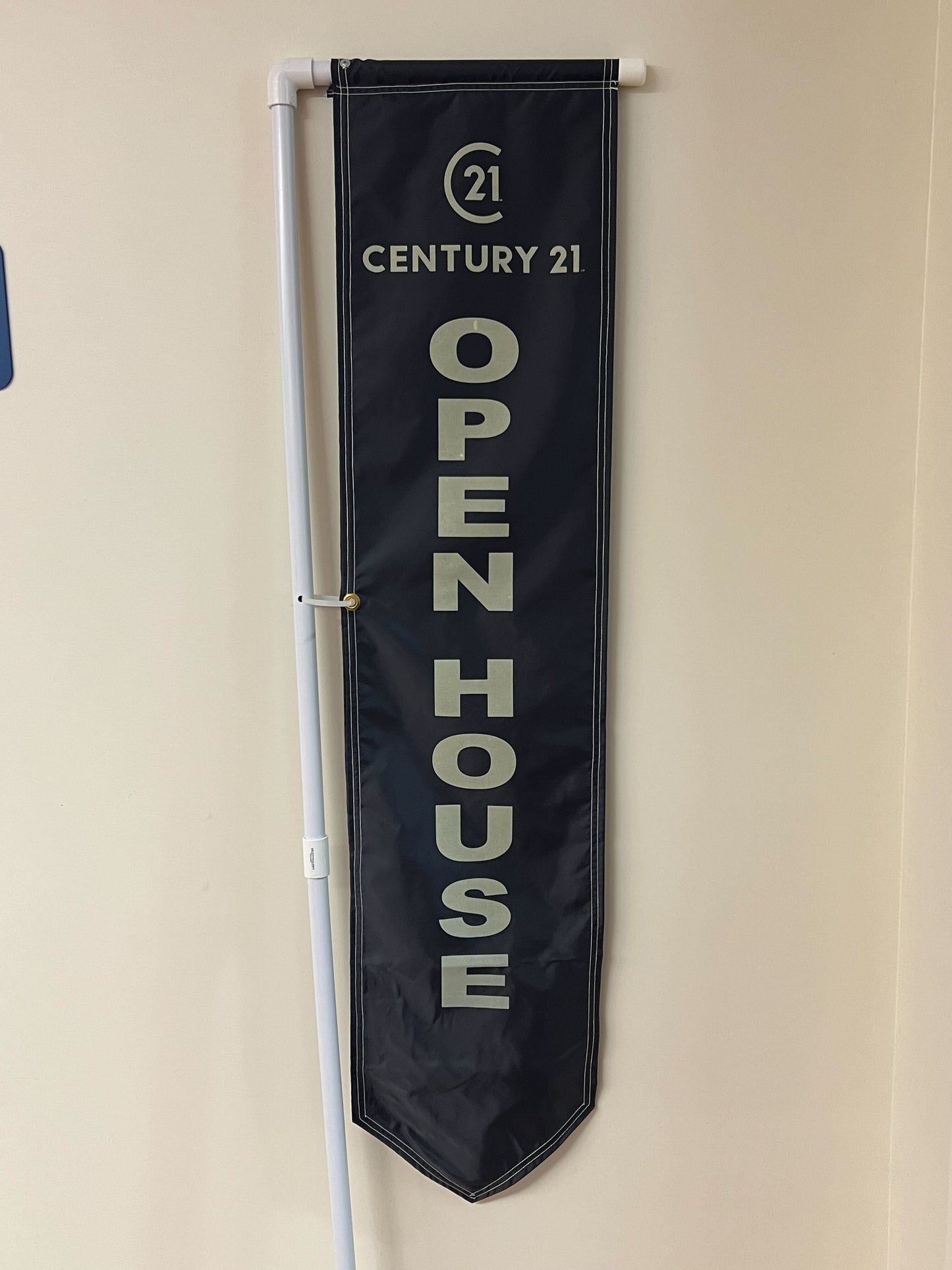 Yard Marker Office Century 21 Open House PVC 2 Side Nylon Yard Marker - 67" Tall (YMT21 YMG21 YMS21)