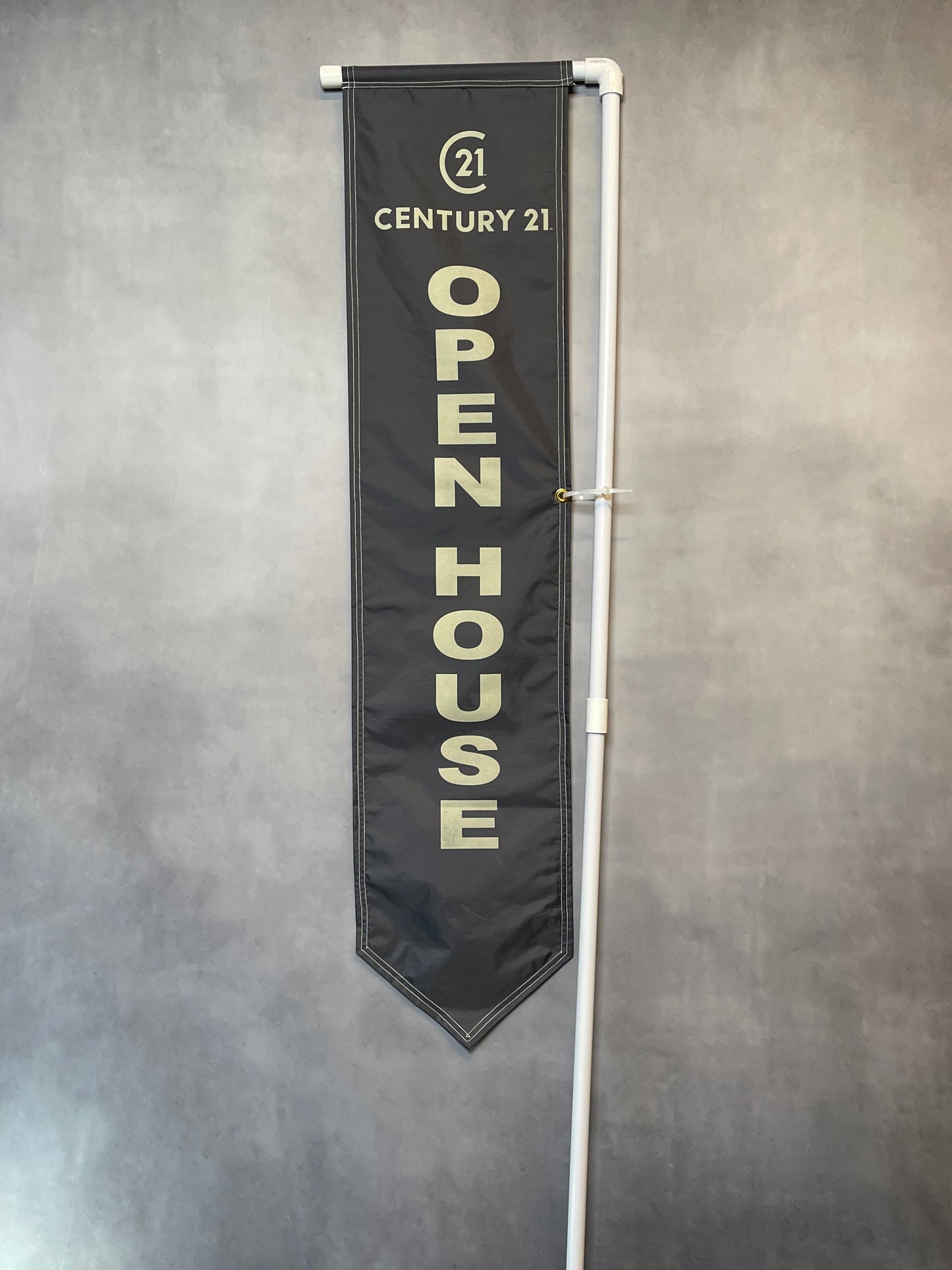 Yard Marker Office Century 21 Open House PVC 2 Side Nylon Yard Marker - 67" Tall (YMT21 YMG21 YMS21)