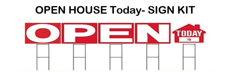 Open House Sign Kit (OHKIT)