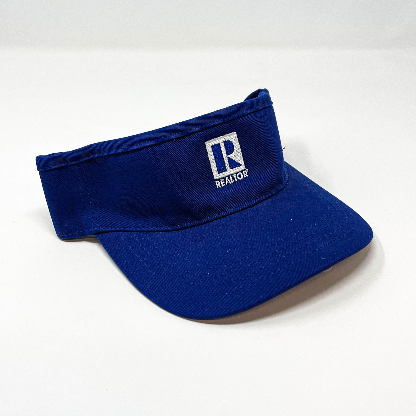 Visor- Realtor Logo Branded with "Realtor" underneath Logo Velcro Closure (RVBLK RVNBL RVTAN)