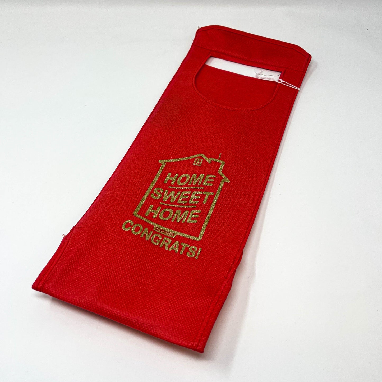 Wine Bag Home Sweet Home - Congrats Assorted Colors (WINEB WINEM WINEN WINER)