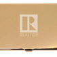 Business Card Holder Metal Pocket Size2 1/2" x 3 3/4" Laser engraved with REALTOR branded Logo Holds 20-25 business cards Assorted Colors(BCHGO BCHSI)