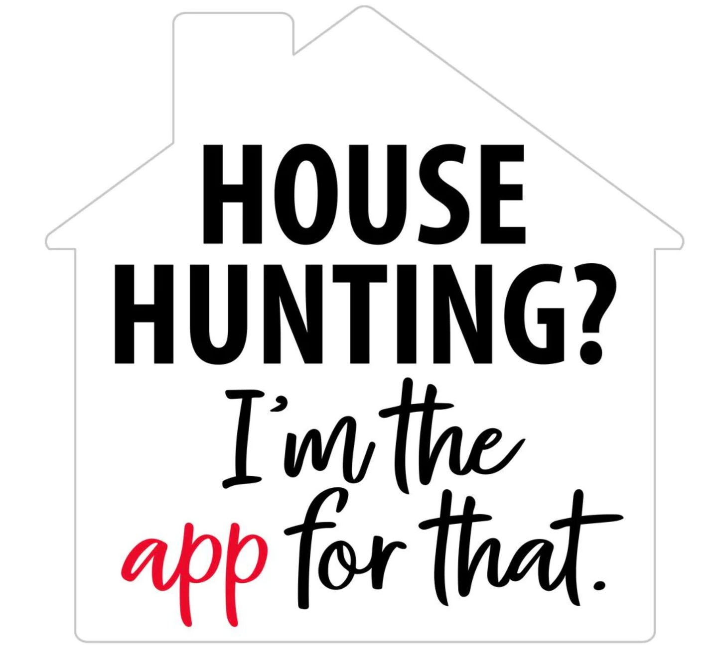 Magnetic Auto Emblem House Shaped Car Magnets 8" x 8" Easy to apply and remove Assorted