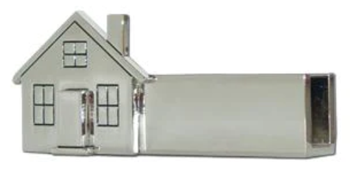 Silvertone Business Card Holder (SSBCH)