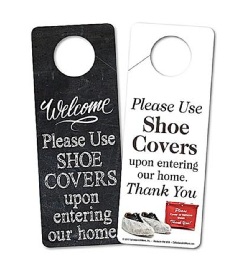 Door Hanger Double sided plastic small 3" x 8"Assorted (SPRS SPLEU SPETS)