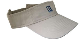 Visor- Realtor Logo Branded with "Realtor" underneath Logo Velcro Closure (RVBLK RVNBL RVTAN)