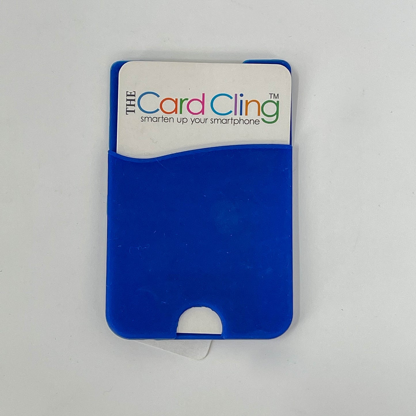 Card Cling Smartphone Pocket Wallet Card Holder Assorted Colors (CCPNK CCGRN CCWHT CCYEL CCBLU)