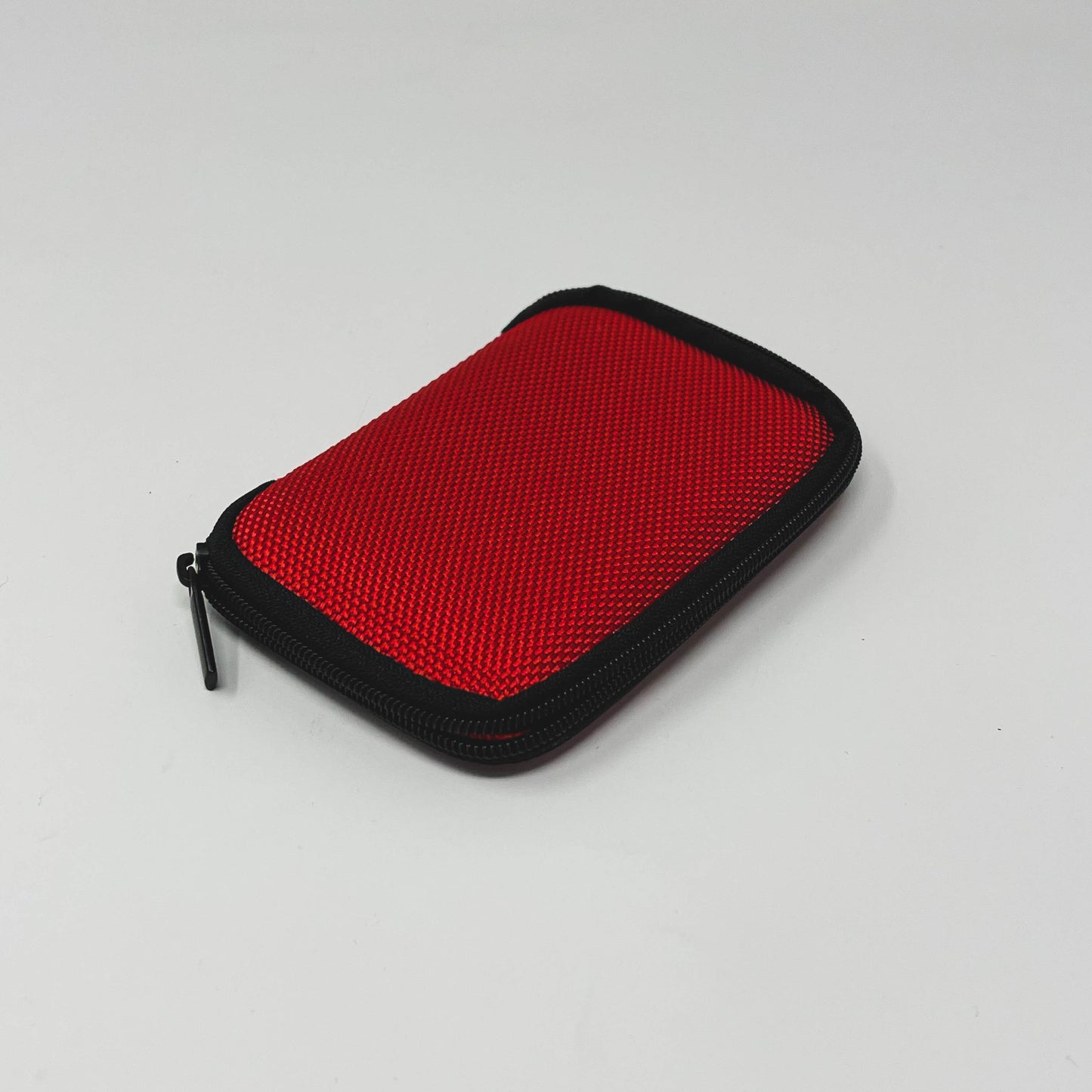 Wallet ScanSafe Zipper Wallet 6 Slot Identity Theft Hard Case Textured Fabric Card Case Assorted Colors (SCZWB SCZWR SCZWGY)