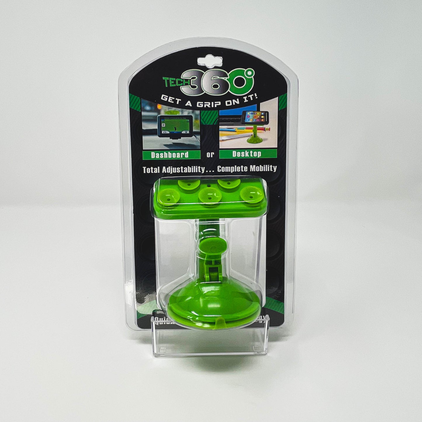 Mobile Phone Device Suction Holder Tech 360 Assorted Colors (MOBDHG MOBDHW MOBDHP)