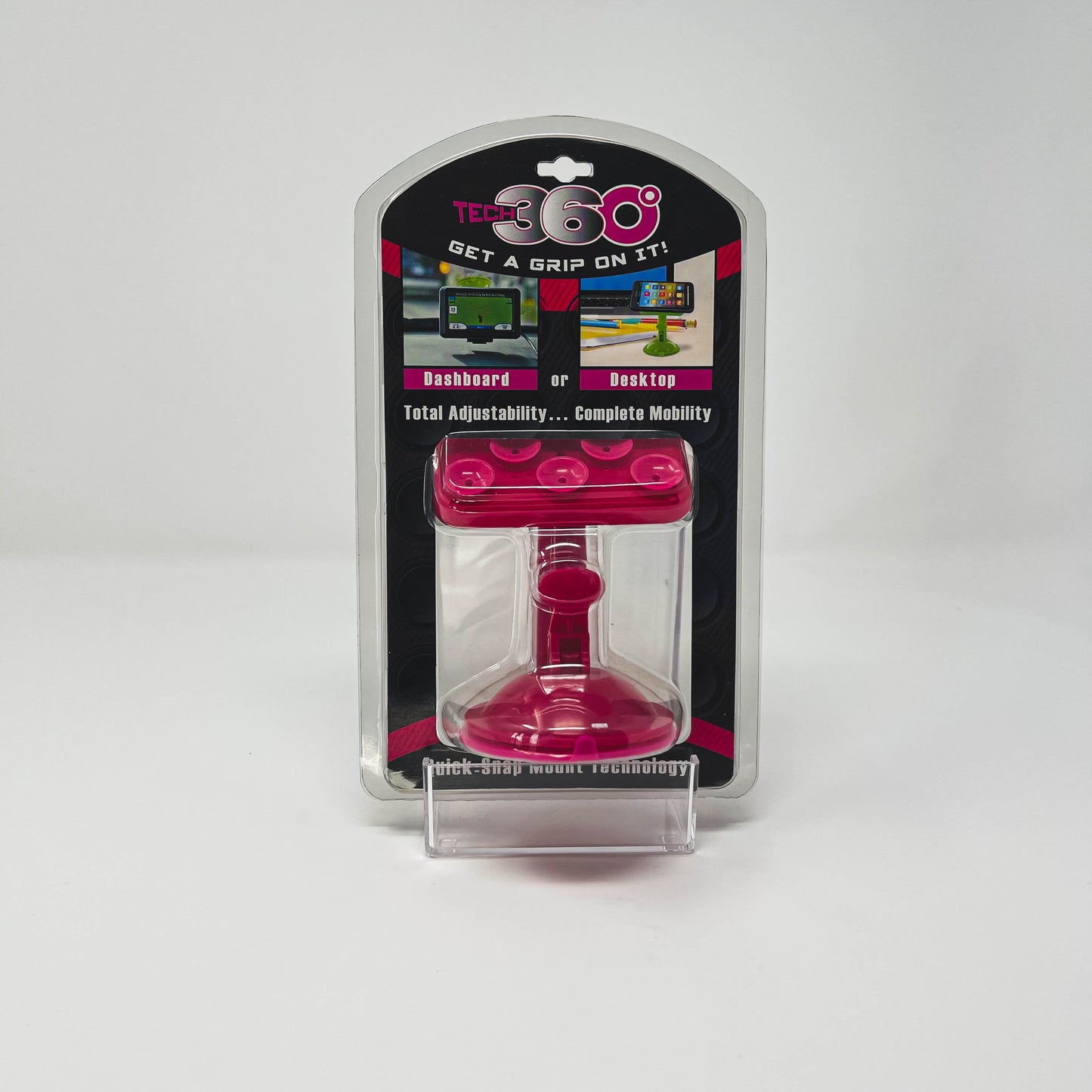 Mobile Phone Device Suction Holder Tech 360 Assorted Colors (MOBDHG MOBDHW MOBDHP)