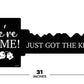 Social Media Prop Key Sign - We're Home / SOLD Home Sweet Home  2 sided (BKEYP)