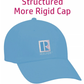 Hat Realtor Logo Branded Caps All Fabric Sturctured more Rigid Cap Velcro Closure  Assorted Colors (CAPB CAPBK CAPLB CAPPK)