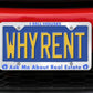 License Plate Frame- I Sell Houses (LPISEL)