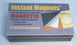 Instant Business Card Magnet (BCM25P)