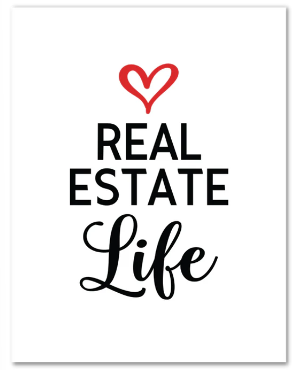 Note Card- LOVE REAL ESTATE LIFE (NOTER)