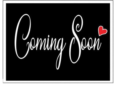 Sign Panel- Coming Soon - Designer Black Background with White Lettering 18'High X 24' Wide double sided corrugated(SCCSO)