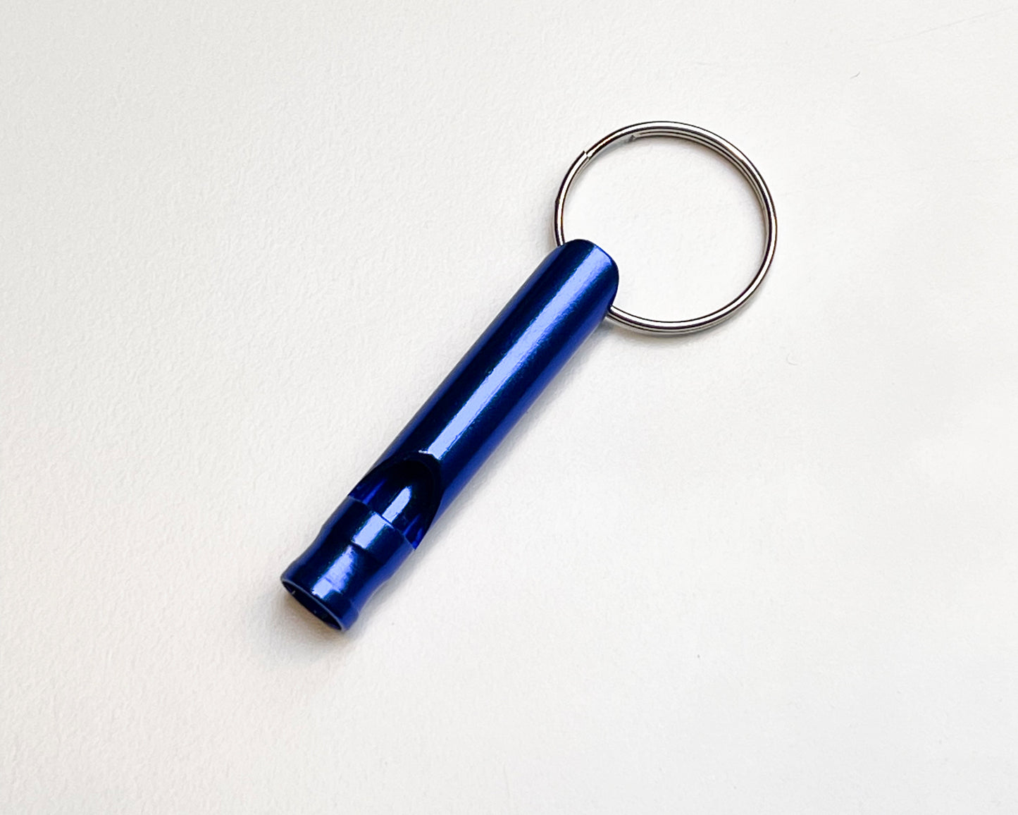 Emergency Whistle-Aluminum  (WRED WBLU WGRN WORG WPUR WSIL WBLK)