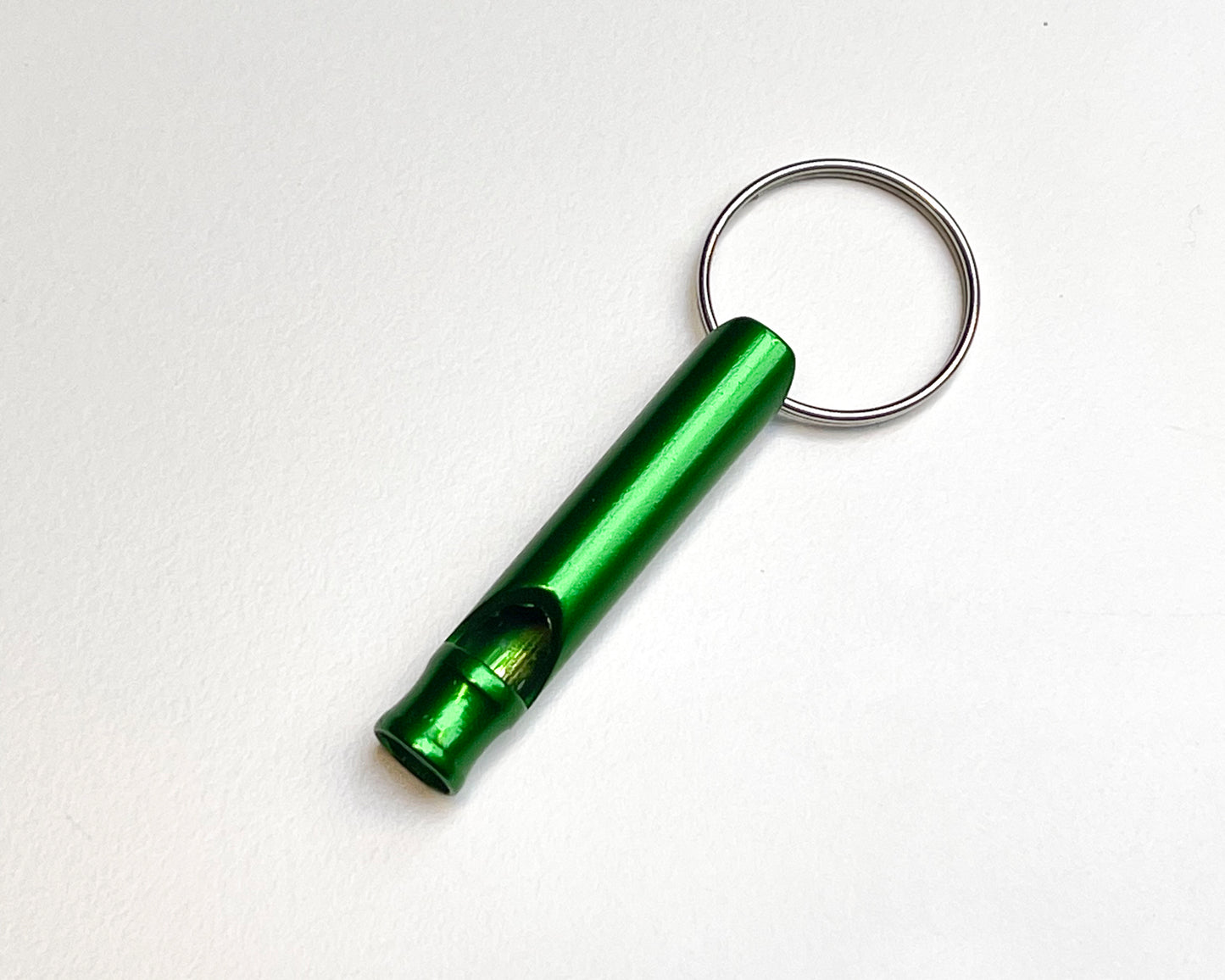 Emergency Whistle-Aluminum  (WRED WBLU WGRN WORG WPUR WSIL WBLK)