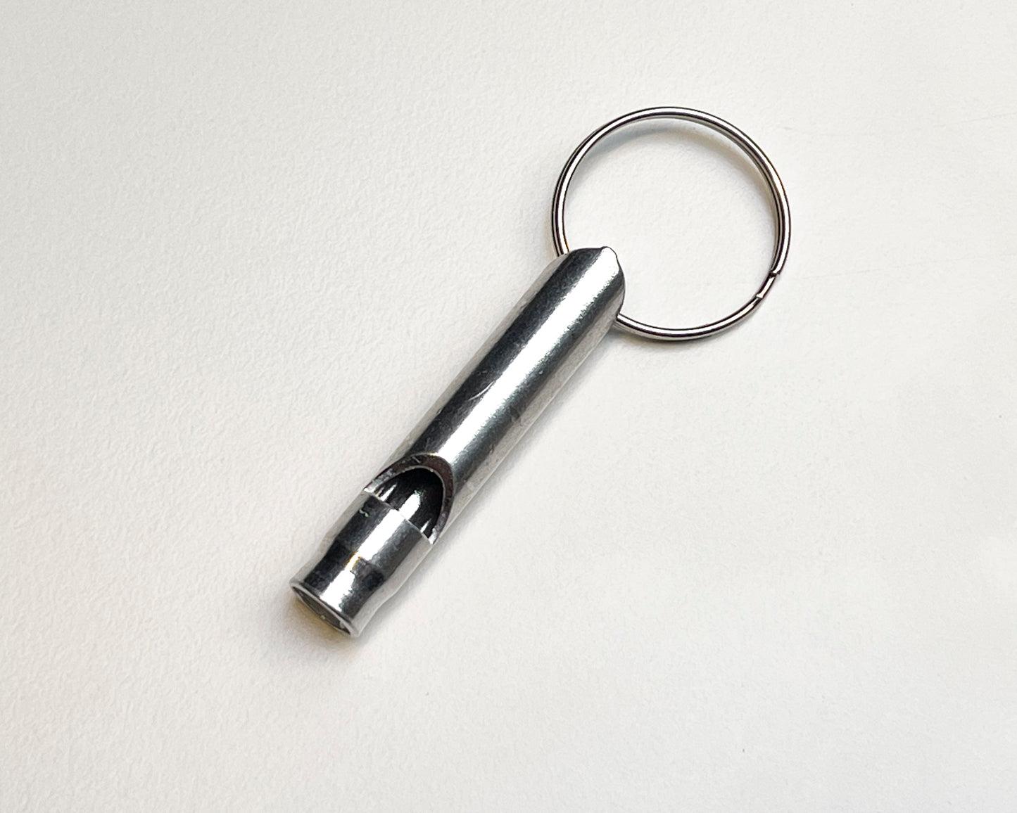 Emergency Whistle-Aluminum  (WRED WBLU WGRN WORG WPUR WSIL WBLK)
