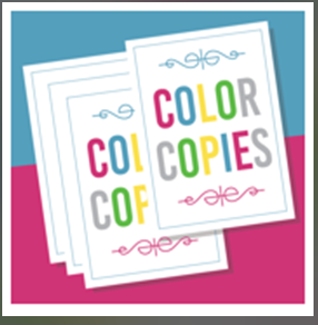 Copies Xerox Colored (COLOR)