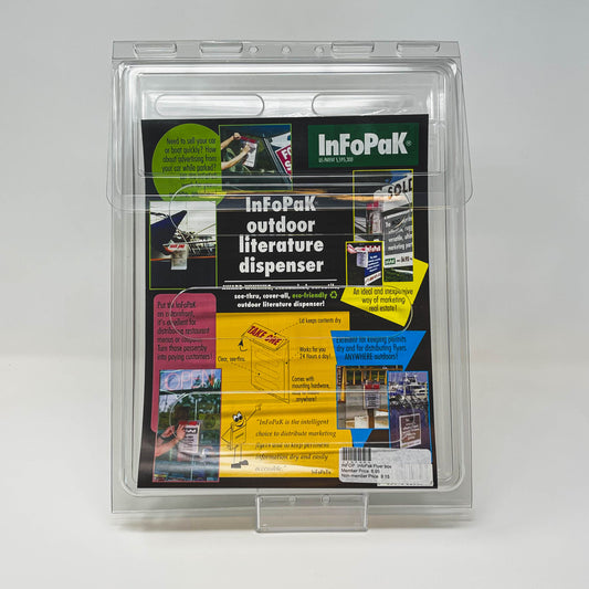 InfoPak Flyer Box clear plastic (INFOP)