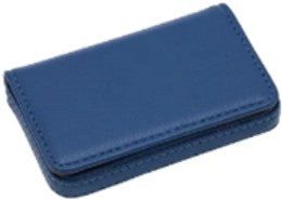 Business Card Holder- Leather  Assorted Colors ( MCHBK MCHT MCHBR MCHHP MCHPK MCHBL)