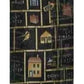 Women’s Scarf – Black/Gold with Houses & Blue/Red with Houses (WSBG WSBR)