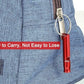 Emergency Whistle-Aluminum  (WRED WBLU WGRN WORG WPUR WSIL WBLK)