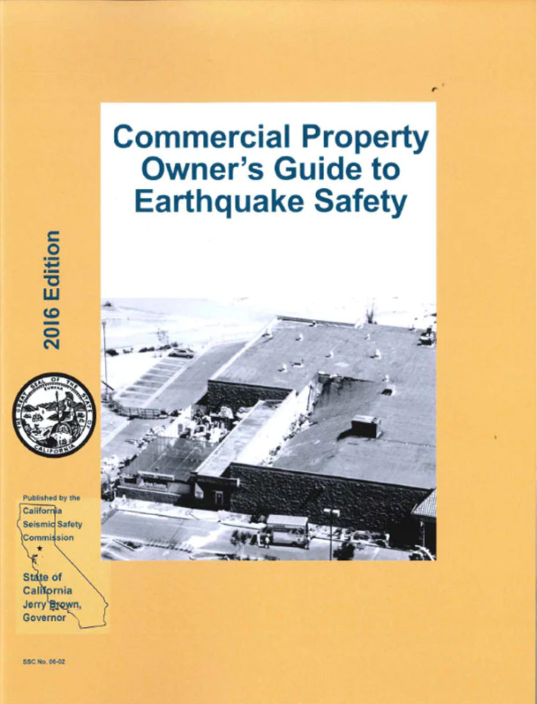 CAR Publication Commercial Property Owner's Guide to Earthquake Safety Booklet (FCPES)
