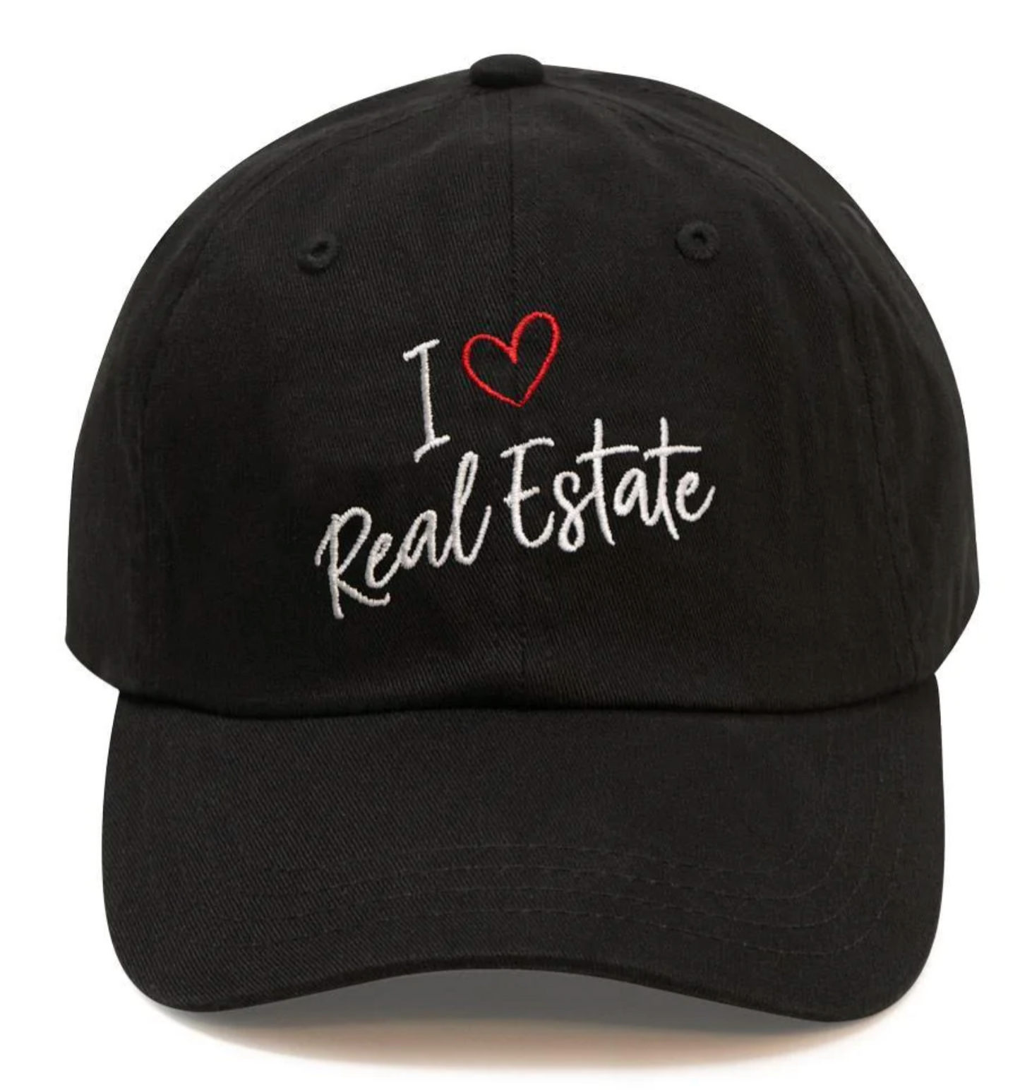 Hat Real Estate Caps All Fabric  Assorted Designs