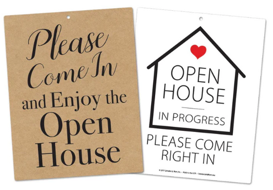 Door Sign can be hung on the door Double sided plastic 8 1/2 " x 11" Assorted (FMHS OHIPS)