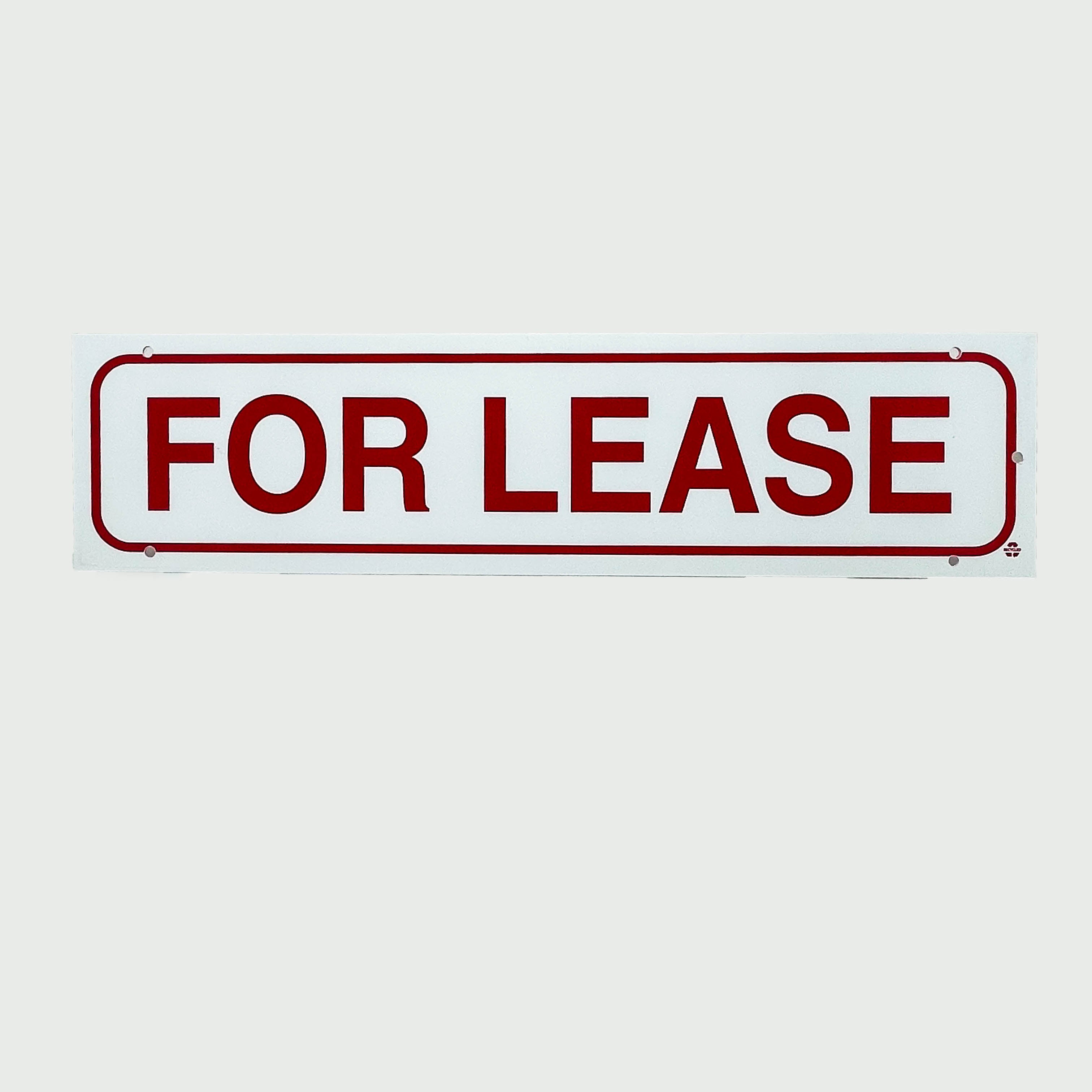 Lease Rider Sign Rider For Lease 24