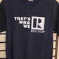 Tee Shirt That's Who We "R" logo Assorted Colors (CVAHP CVAS CVAHG CVAN CVABK)