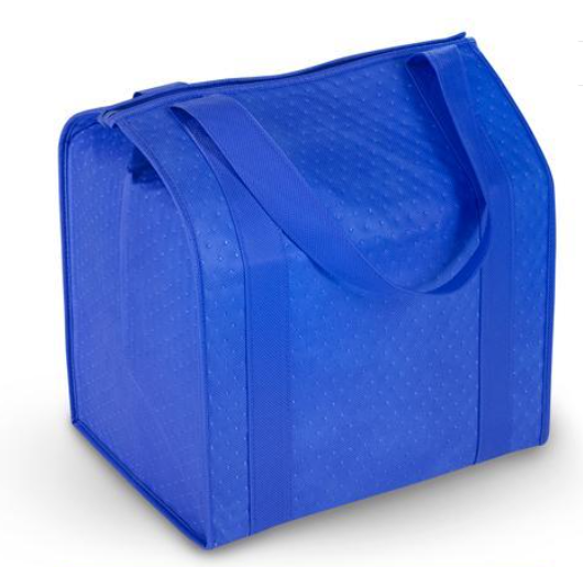 Insulated Shopping Bag Blue heavy weight insulated bag holds up to 100lbs (ISBAG)