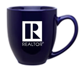 Realtor Coffee Mug "R" logo Assorted Colors (MUGB MUGR)