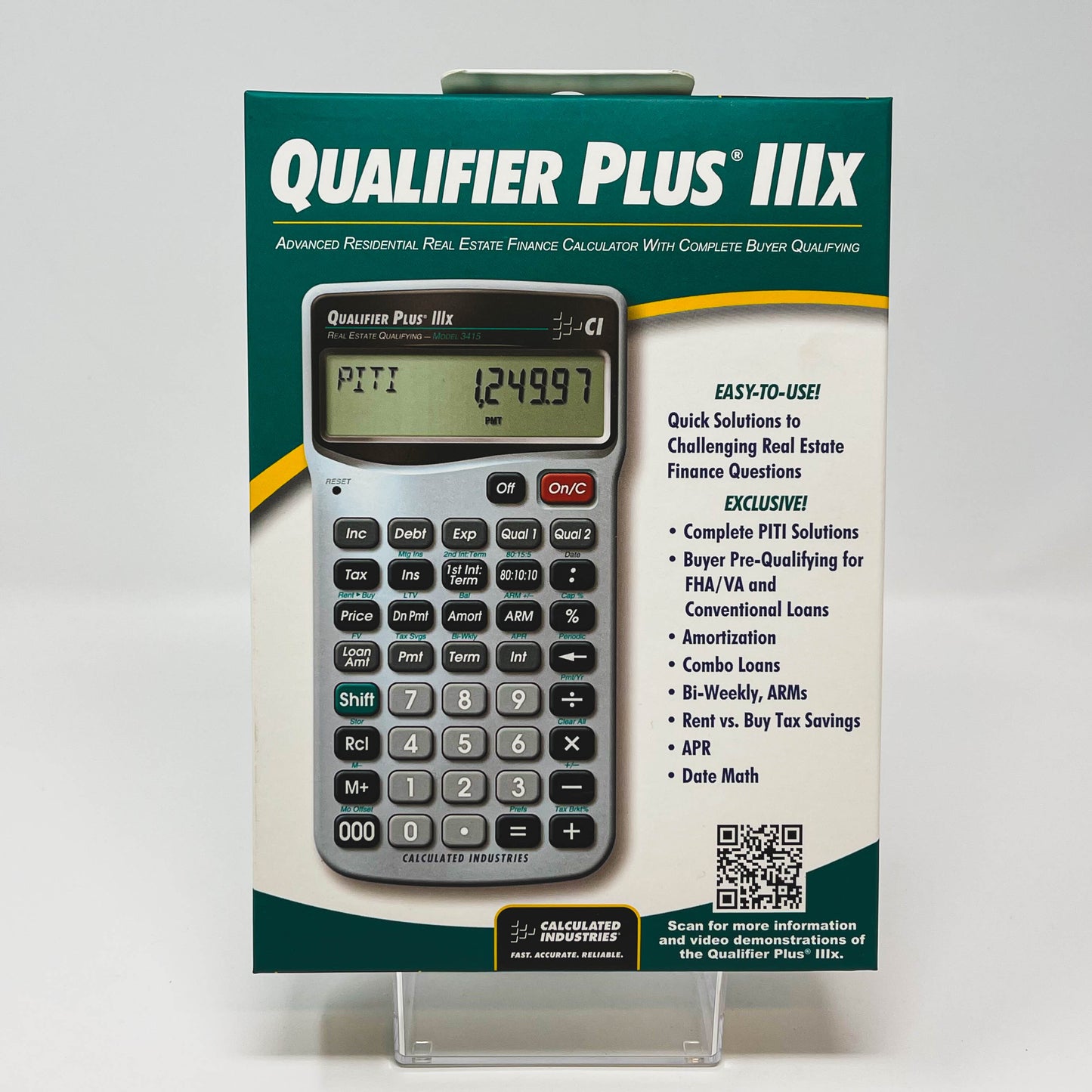 Calculators Qualifier Plus and Real Estate Master Assorted (QUALP QP3FX REMST REPOC)