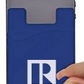 Cell Phone Wallet ITech Credit Card Wallet Blue for your Phone Stores 4-6 business cards or 1-2 credit cards cash durable silicon 3M adhesive but is removable adheres to back of most cell phones (RCHE)
