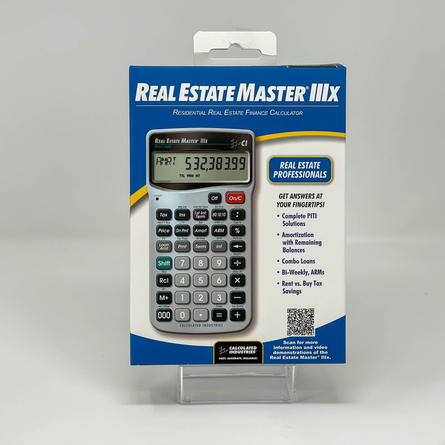 Calculators Qualifier Plus and Real Estate Master Assorted (QUALP QP3FX REMST REPOC)