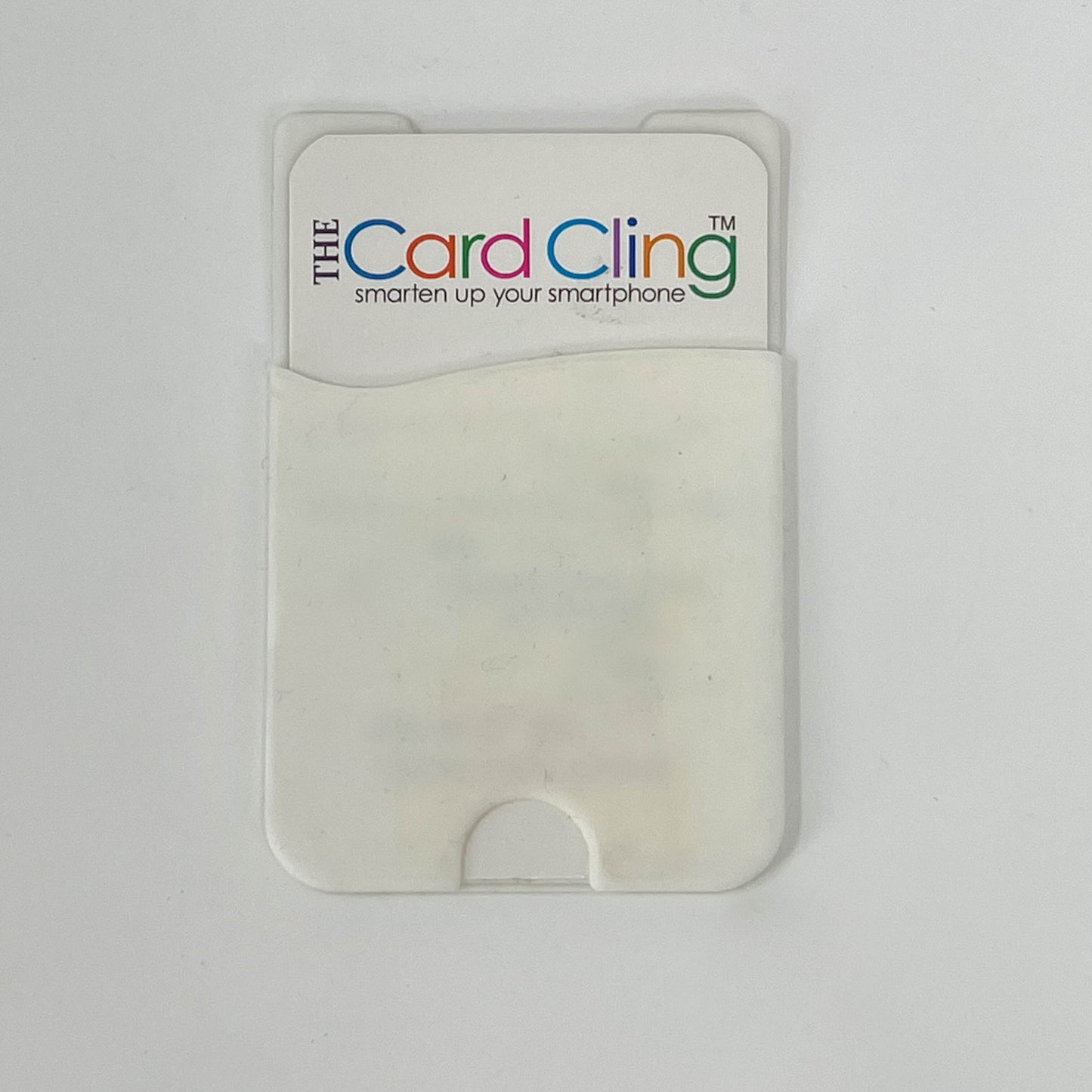 Card Cling Smartphone Pocket Wallet Card Holder Assorted Colors (CCPNK CCGRN CCWHT CCYEL CCBLU)